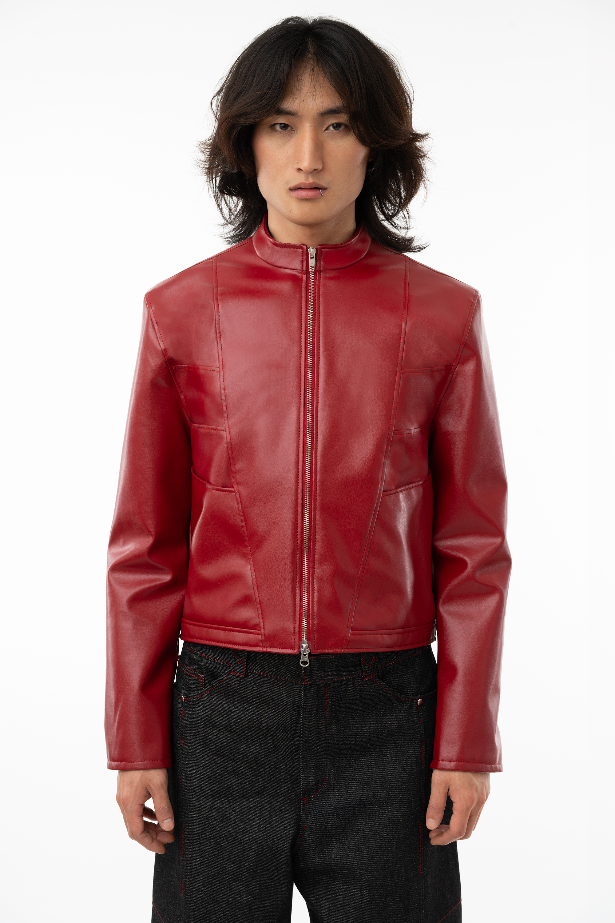 CoStar Dodge – Straight Faux Leather Jacket
