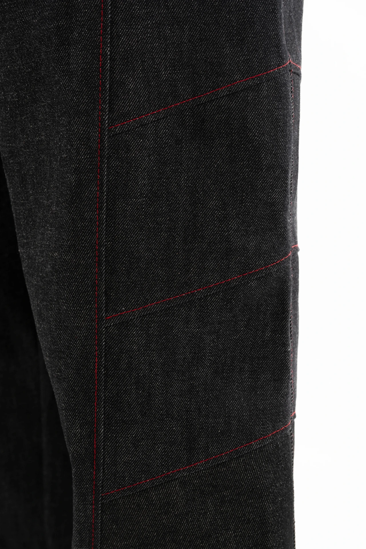 Echo Blaze – Low Waist Bootcut Jeans mit Kontrastnähten, Detailansicht