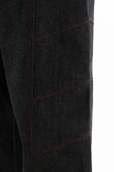 Echo Blaze – Low Waist Bootcut Jeans mit Kontrastnähten, Detailansicht