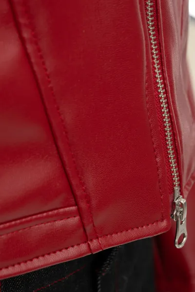 CoStar Dodge – Straight Kunstlederjacke 